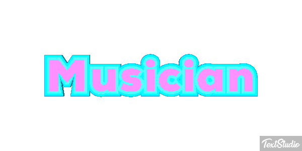 Musician Tekst effect