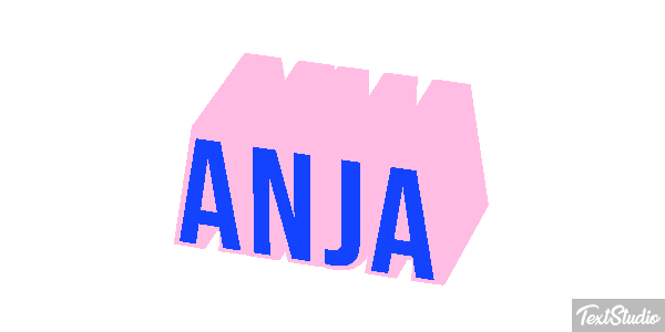 Anja テキスト効果
