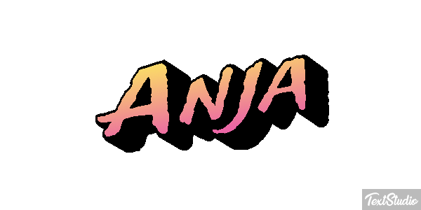 Anja テキスト効果