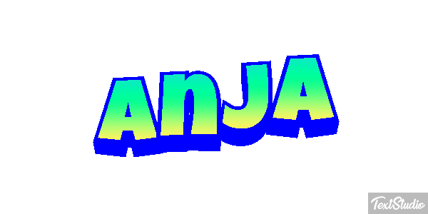 Anja テキスト効果