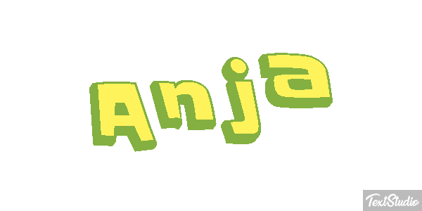 Anja テキスト効果