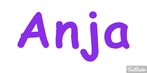 Anja テキスト効果