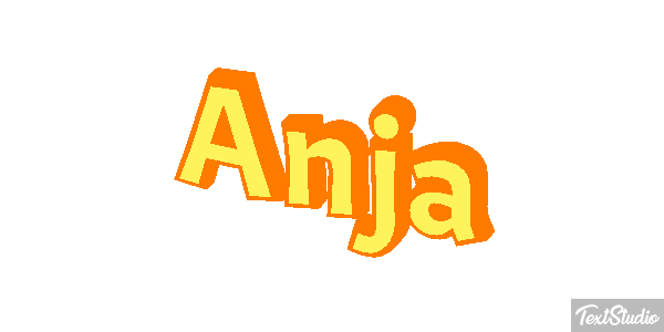 Anja テキスト効果