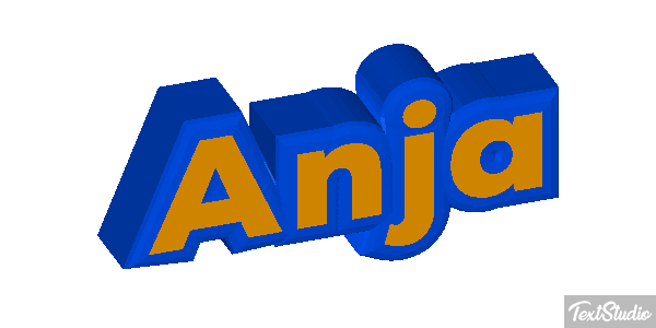 Anja テキスト効果
