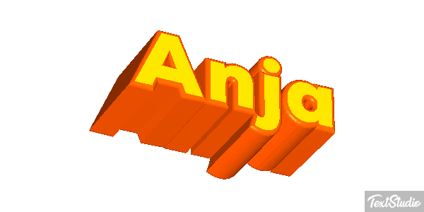Anja テキスト効果