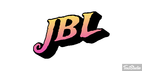 JBL Text effect