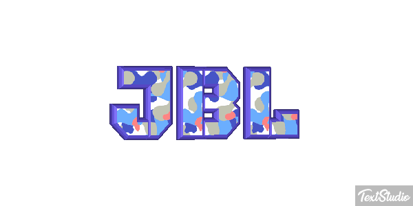 JBL Text effect