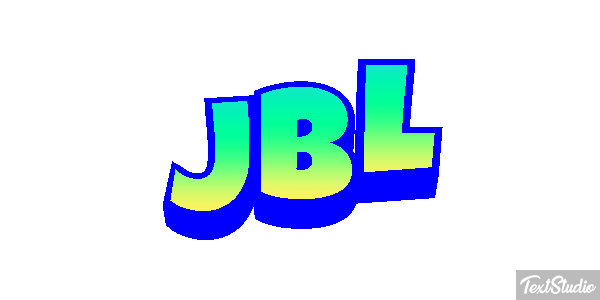 JBL Text effect
