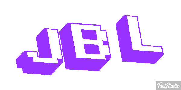 JBL Text effect