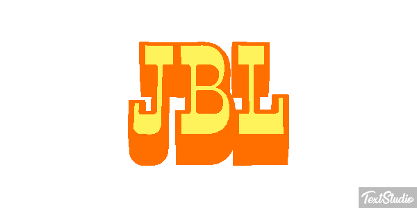 JBL Text effect