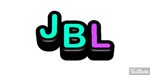 JBL Text effect