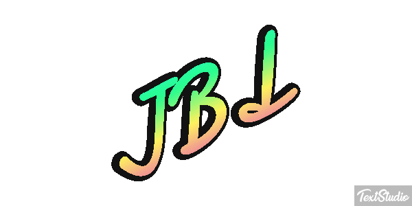 JBL Text effect