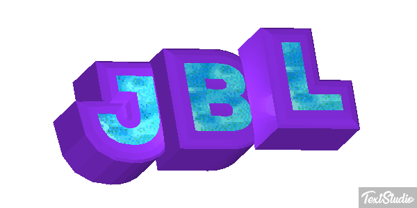 JBL Text effect