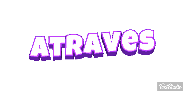 Através Text effect