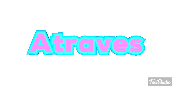Através Text effect