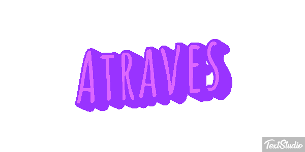 Através Text effect