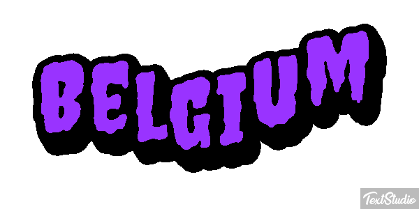 Belgium Text effect