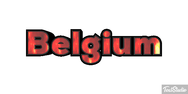 Belgium Text effect
