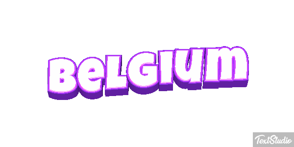 Belgium Text effect