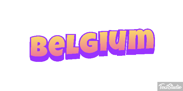 Belgium Text effect