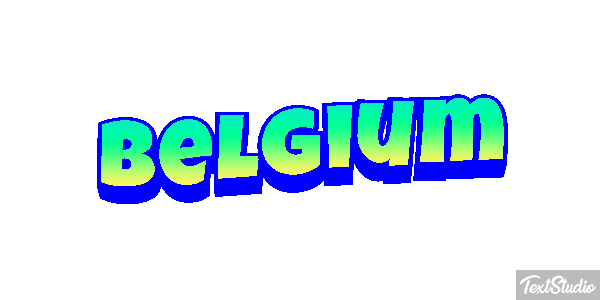 Belgium Text effect