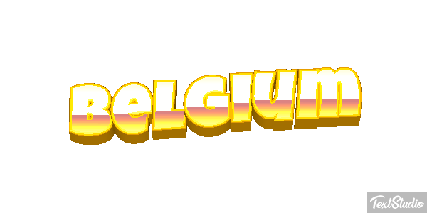 Belgium Text effect