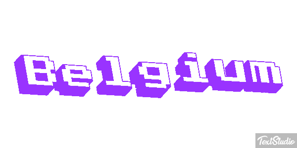 Belgium Text effect