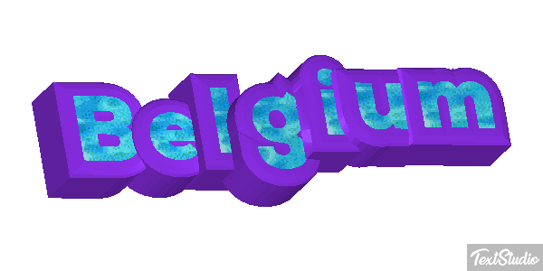 Belgium Text effect