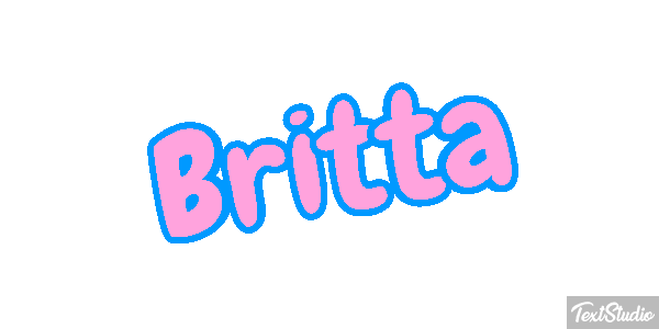 Britta テキスト効果