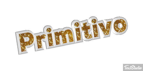 Primitivo Efecto de texto