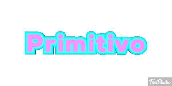 Primitivo Efecto de texto