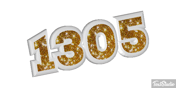1305 Text effect
