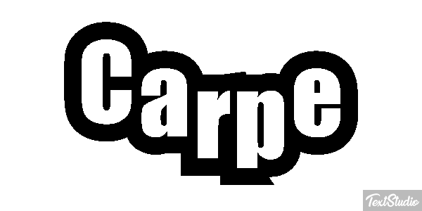 Carpe Effet de texte