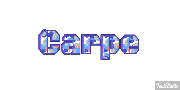 Carpe Effet de texte