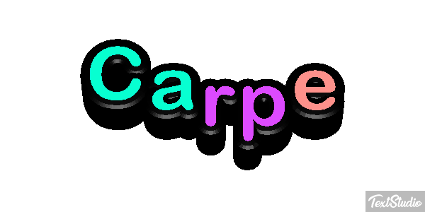 Carpe Effet de texte