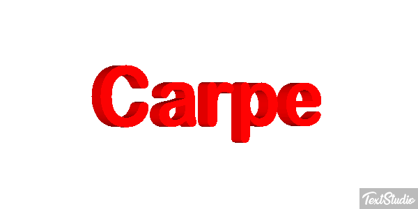 Carpe Effet de texte