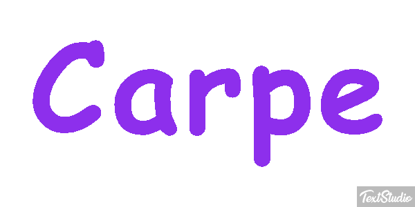 Carpe Effet de texte