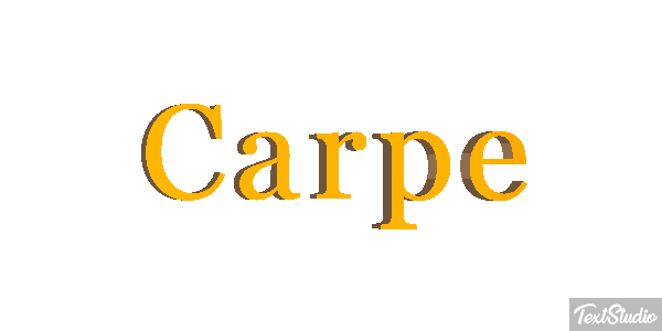Carpe Effet de texte
