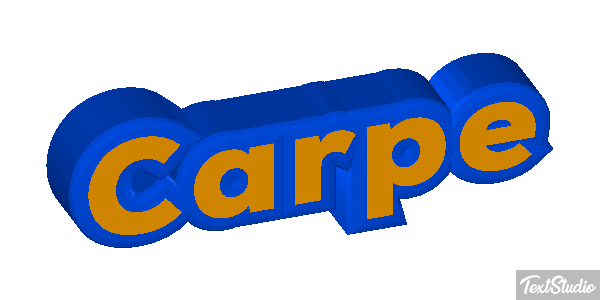 Carpe Effet de texte