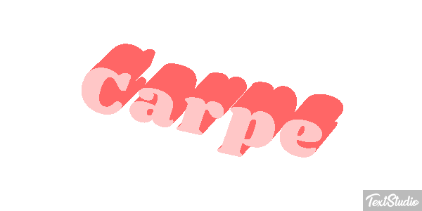 Carpe Effet de texte