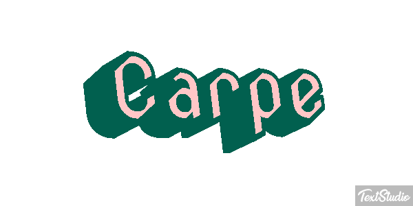 Carpe Effet de texte