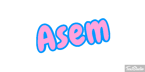 Asem Effet de texte