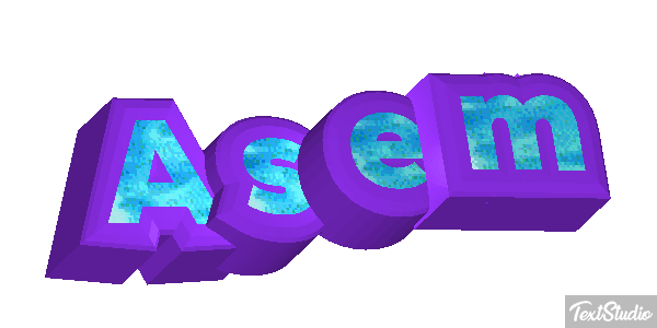 Asem Effet de texte