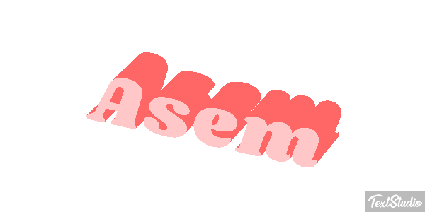 Asem Effet de texte