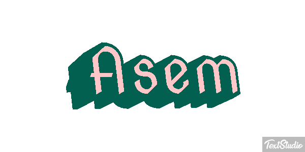 Asem Effet de texte