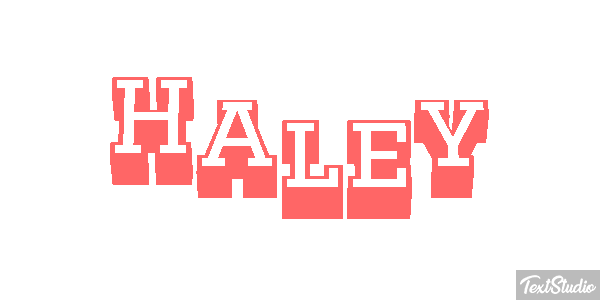 Haley Efekt tekstowy