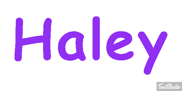 Haley Efekt tekstowy