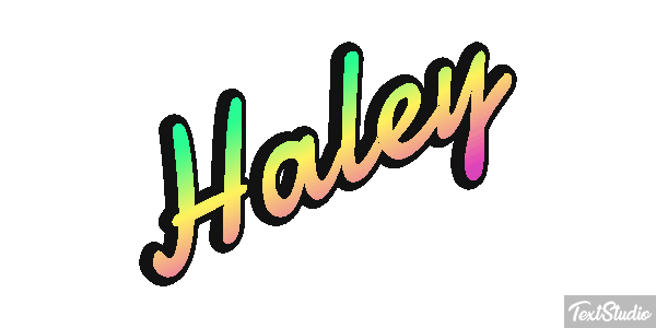 Haley Efekt tekstowy