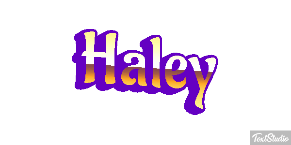 Haley Efekt tekstowy