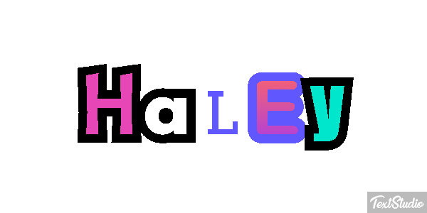 Haley Efekt tekstowy